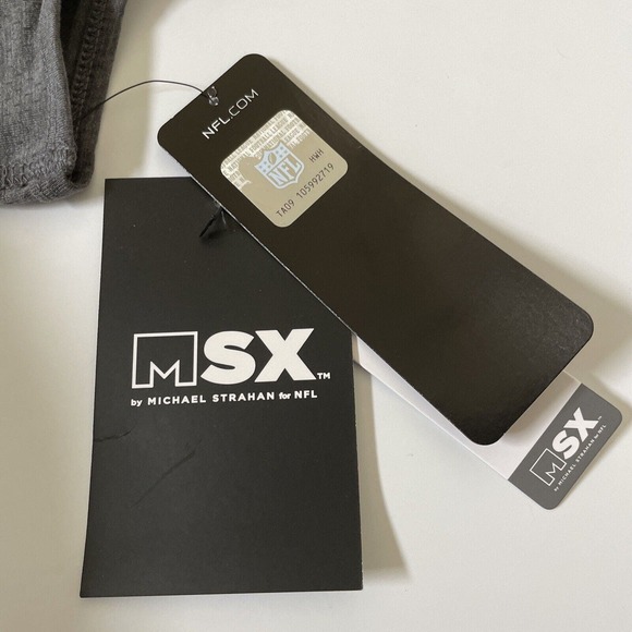 NFL Raiders Shirt MSX by Michael Strahan‎ Sleeveless Top Size Small MSRP $50.00 - Picture 8 of 12